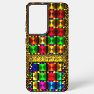 Gouden pret kleuren samsung galaxy hoesje