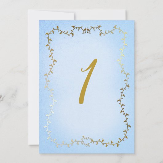 Gouden Prinses Carriage Blauw Verhalenboek 1e Verj Kaart (Achterkant)