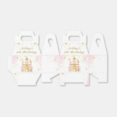 Gouden Prinses Kasteel Verjaardagsfeestgunst Box Bedankdoosjes (Uitgevouwen)