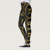 Gouden Prinses Krijger Leggings (Links)