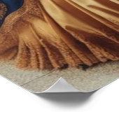 Gouden Prinses Steampunk Victoriaanse Industrieel Poster (Hoek)