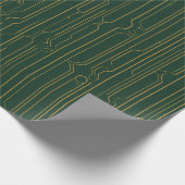Gouden Print Papier Circuit Board (Hoek)