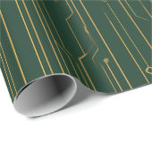 Gouden Print Papier Circuit Board (Rol Hoek)