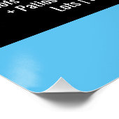 Gouden Professionele Druk Wassen Macht Wassen Perfect Poster (Hoek)