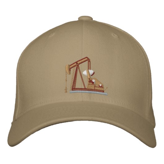Gouden Pumpjack Pet (Voorkant)