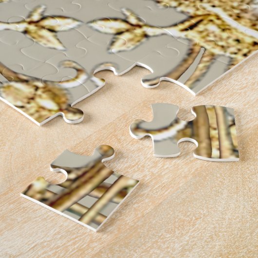 Gouden  puzzel (Zijkant)