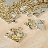 Gouden  puzzel (Zijkant)