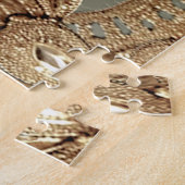 Gouden  puzzel legpuzzel (Zijkant)