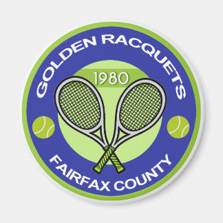 Gouden Rackets Magneet