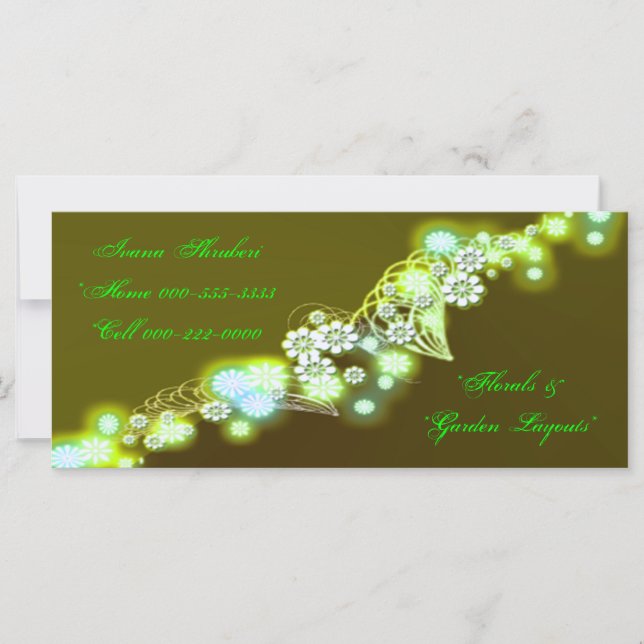 gouden rackkaart (Voorkant)