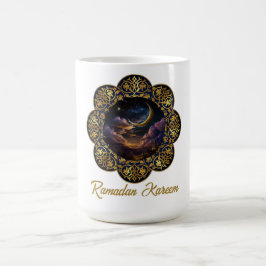 Gouden RAMADAN KAREEM MUBARAK Koffiemok