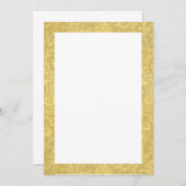Gouden rand elegant save the date (Voorkant / Achterkant)
