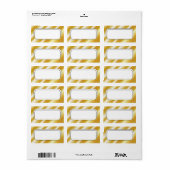 Gouden Rand Lijst Blank Adresetiketten Etiket (Full Sheet)