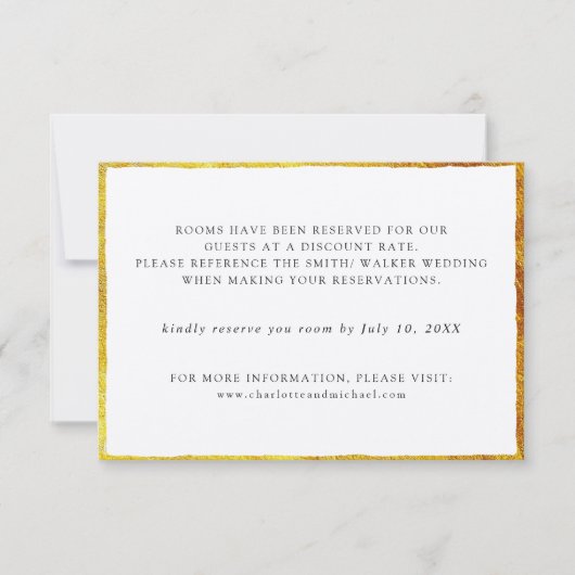 gouden rand lijst Details kaart (Voorkant)