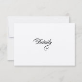 gouden rand lijst Details kaart (Achterkant)