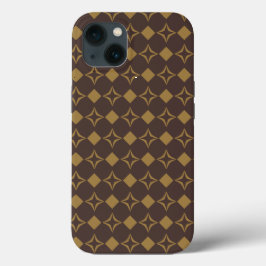 Gouden Rechthoeken Patroon Case-Mate iPhone Hoes
