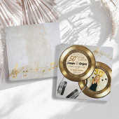 Gouden Record Retro Foto 50e Verjaardag Kaart