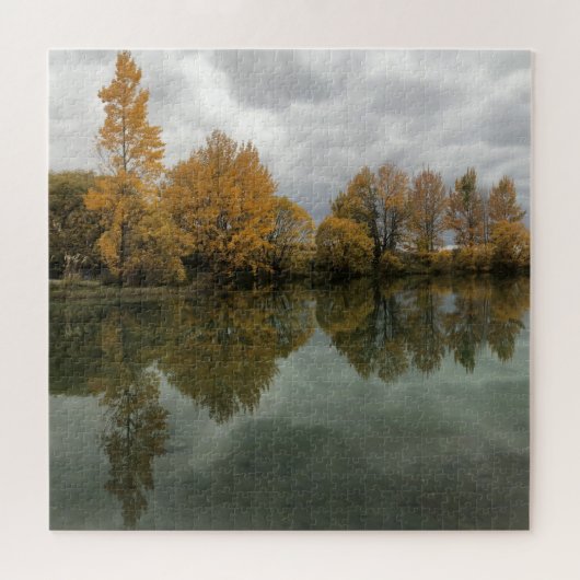 gouden reflecties legpuzzel (Horizontaal)
