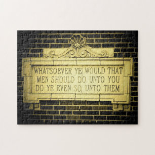 Gouden regel legpuzzel