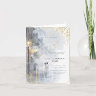 Gouden Regen Romance huwelijksjubileum