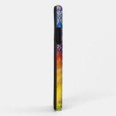 Gouden regenboog damast Case-Mate iPhone case (Achterkant/rechts)