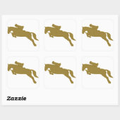 Gouden Reiten Sticker (Vel)