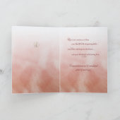 Gouden Religieuze 50ste Huwelijksverjaardag, Rozen Kaart (Binnen)