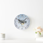 Gouden rendieren, bos, String Lights Landschap Ronde Klok (Huis)