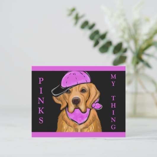 Gouden Retriever ANSICHTKAART Briefkaart (Staand voorkant)