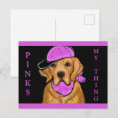 Gouden Retriever ANSICHTKAART Briefkaart (Voorkant / Achterkant)