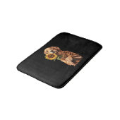 Gouden Retriever Badmat (Gekanteld)