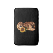 Gouden Retriever Badmat (Voorkant Verticaal)