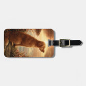 Gouden Retriever Bagage Label (Voorkant horizontaal)