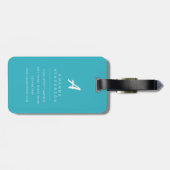 Gouden Retriever Bagage Label (Achterkant horizontaal)