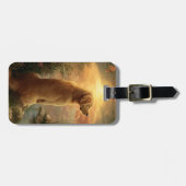 Gouden Retriever Bagage Label (Voorkant horizontaal)