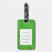 Gouden Retriever Bagage Labels (Achterkant verticaal)