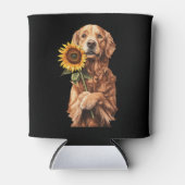 Gouden Retriever Blikjeskoeler (Voorkant)