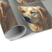 Gouden Retriever Cadeaupapier (Rol Hoek)