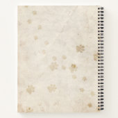 Gouden Retriever Dagboek Notitieboek (Achterkant)