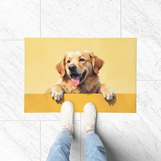 Gouden Retriever deurmat Kunst (Binnen)