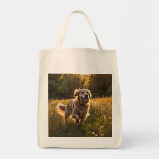 Gouden Retriever Elegante Boodschappentas Tote Bag