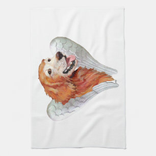Gouden Retriever Engel Theedoek
