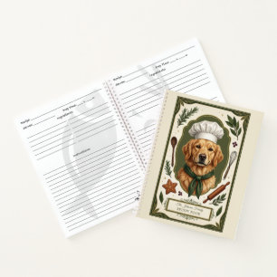 Gouden Retriever Familie Receptenboek Notitieboek