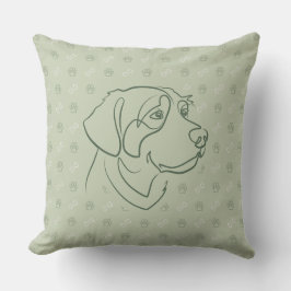 Gouden Retriever Gouden Patroon Kussen