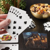Gouden Retriever Halloween Eng Pokerkaarten (Insitu)