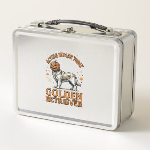 Gouden Retriever Halloween Pompoen Hond Kostuum Sh