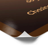 Gouden Retriever Herdenkingstribuut Perfect Poster (Hoek)