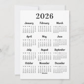 Gouden Retriever Hond 2026 Kalender Schattige Kers Feestdagenkaart (Achterkant)