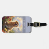 Gouden Retriever Hond Bagage Labels (Voorkant horizontaal)