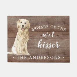 Gouden Retriever Hond Gepersonaliseerde Deurmat